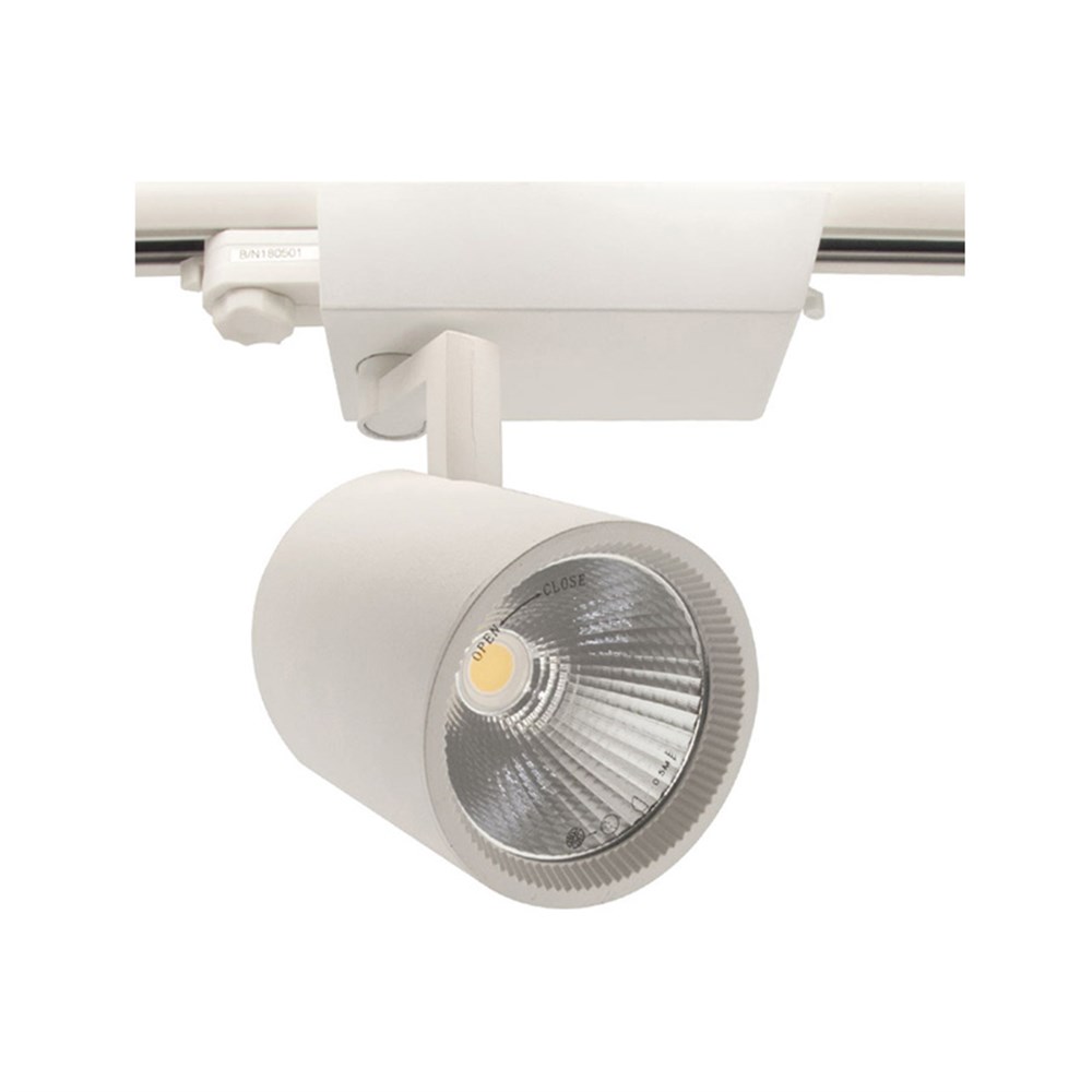 AD30-14830 Ack 36 W Led Ray Spot Armatür Beyaz Kasa Beyaz Işık 6500kRay Spotlar ve RaylarACKAD30-14830-10234