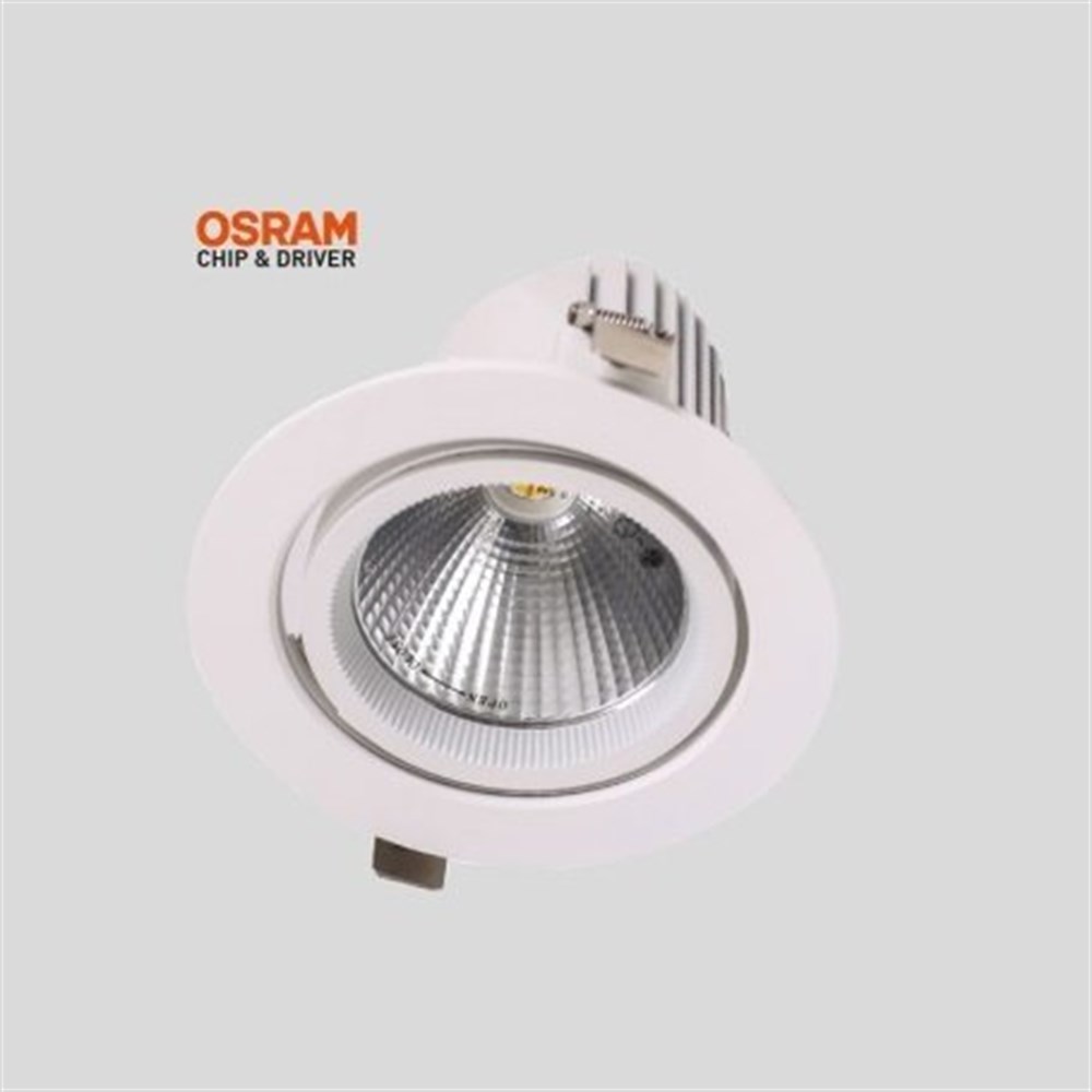AD36-01300 Ack 36 W Led Salyangoz Spot Armatür Günışığı 3000kSıva Altı Led SpotlarACKAD36-01300-10251