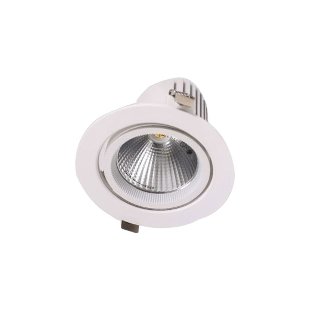 AD36-01330 Ack 36 W Led Salyangoz Spot Armatür Beyaz Işık 6500kSıva Altı Led SpotlarACKAD36-01330-10252