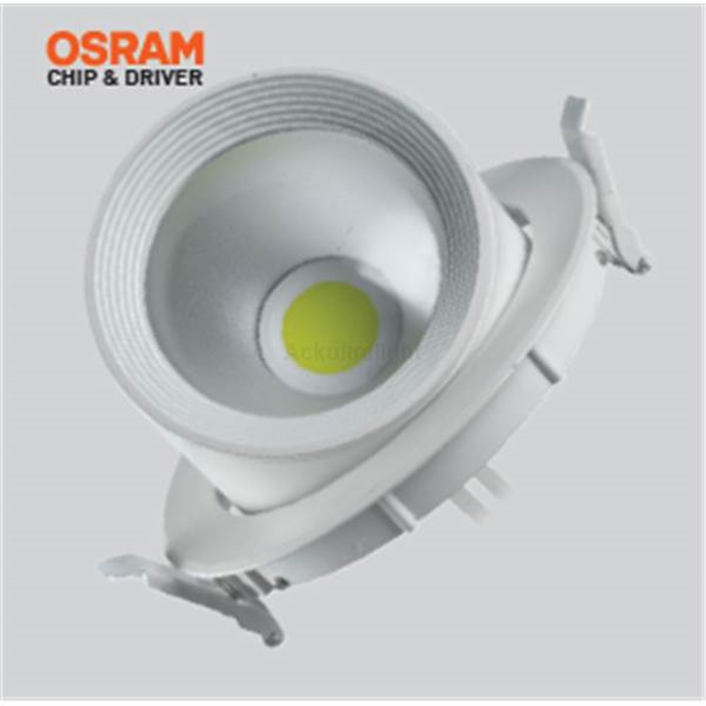 AD36-01430 Ack 36 Led Salyangoz Spot Armatür  Beyaz Işık 6500kSıva Altı Led SpotlarACKAD36-01430-10254