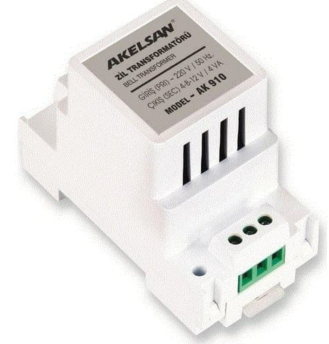 AKELSAN 12V 4-8 W Zil TrafosuTRAFOLAR VE BALASTLARAKELSANAKELSAN-14749