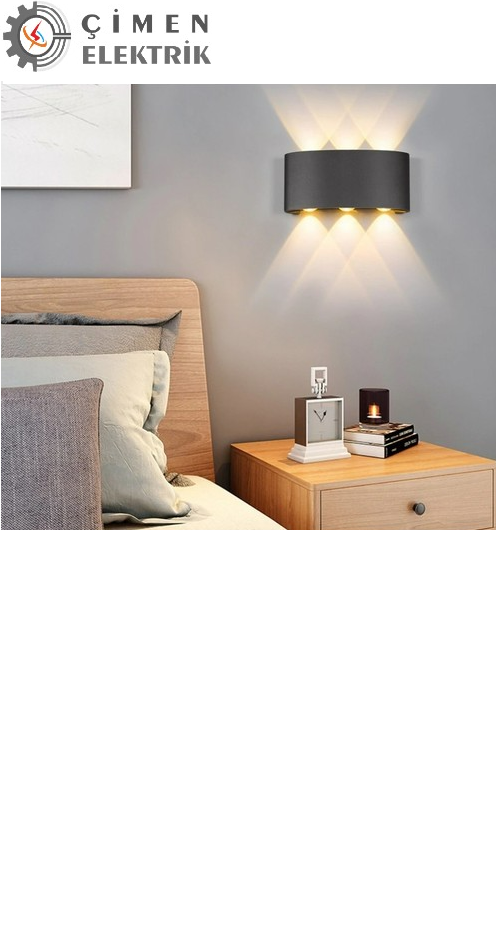 ASA Haiti 10W  Led Aplik 3200K Gün IşığıLed ApliklerASAHAİTİ-G-27324