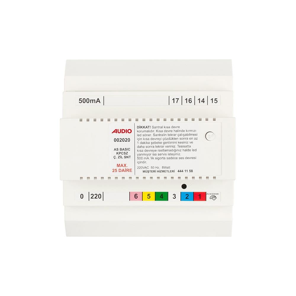 002020 Audio Kapıcısız Çift Zili Santral (25 Daireye Kadar)En Uygun Fiyat Garantisiyle 002020 Audio Kapıcısız Çift Zili Santral (25 Daireye Kadar) şimdi sadece Çimen Elektrik'te.Görüntülü Ve Görüntüsüz DiafonAUDIO002020-8682