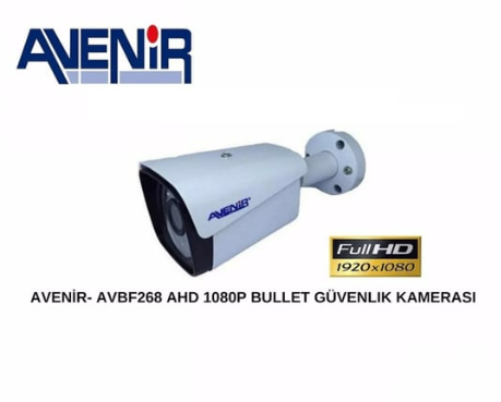 AV BF268 2 MP 3.6MM Sabit Lens Bullet KameraELEKTRONİKAVENİRAV-BF268-18837