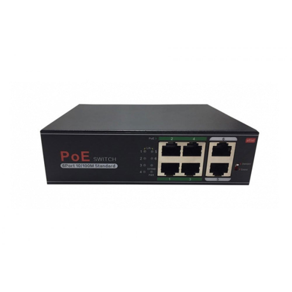 AVENIR AV-H1064PLS 4 Lü Poe SwitchSes & Görüntü Sistemleri AVENİRAV-H1064PLS-20722