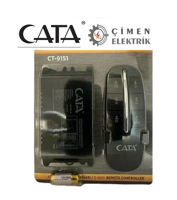 CATA CT 9151 6X1000 W 6 Lı Aydınlatma KumandasıCATA CT 9151 6X1000 W 6 Lı Aydınlatma KumandasıAydınlatma KumandalarıCATACT-9151-12963