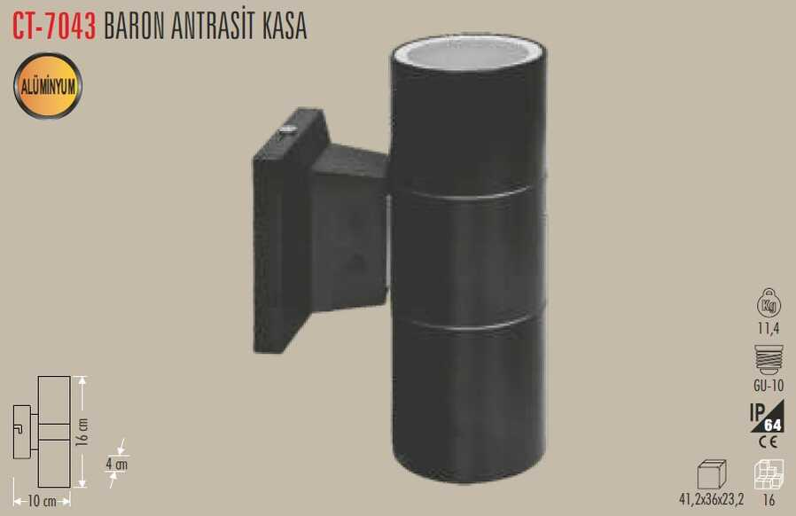 CATA CT 7043 Baron Bahçe Armatürü G-10 DuyCT 7043 Cata Bahçe Armatürü G-10 DuyBahçe ArmatürleriCATACT-7043-12749