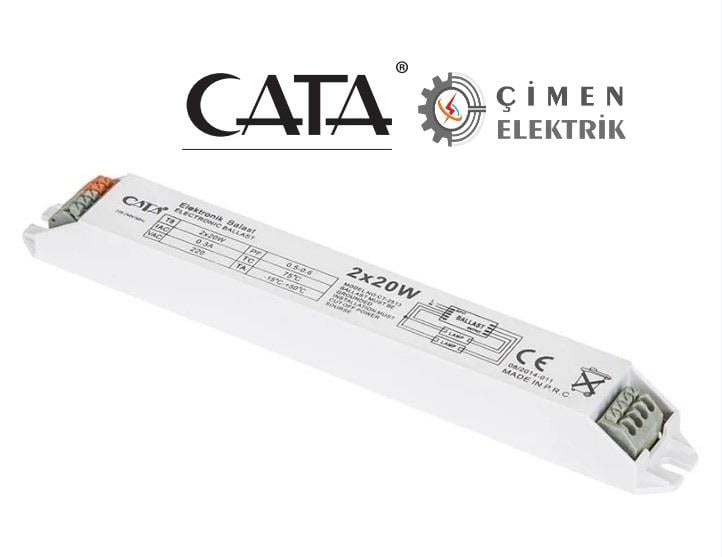 CATA CT 2513 2X20 W Elektronik BalastEn Uygun Fiyat Garantisiyle CT 2513 Cata 2X20 W Elektronik Balast şimdi sadece Çimen Elektrik'teBalastlarCATACT-2513-11928