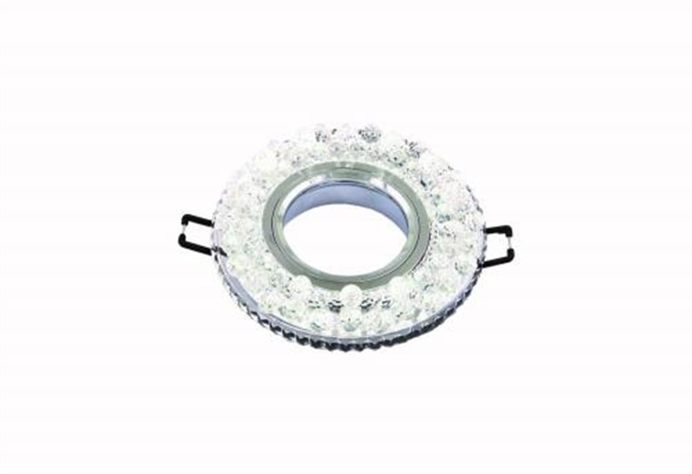 CT 6582 Cata Kasımpatı Led Çerçeveli Günışığı Kristal Cam Spot KasaDekoratif Cam SpotlarCATACT-6582-12674