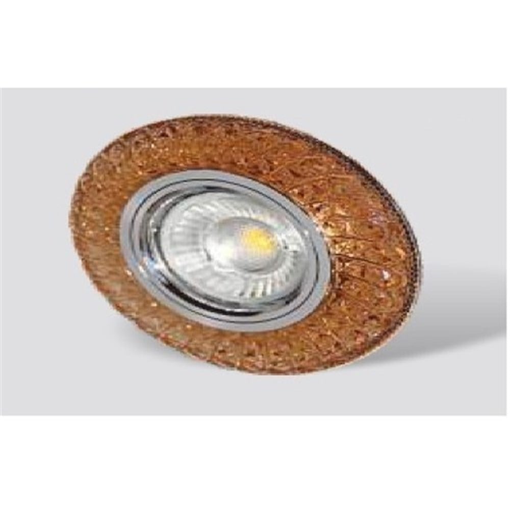 CT 6607 Cata Cam Led Çerçeveli Spot Kasası ŞebboyDekoratif Cam SpotlarCATACT-6607-12692