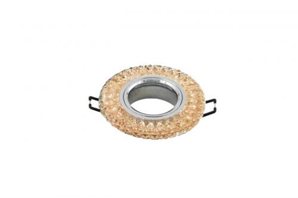 CT 6612 Cata Led Çerçeveli Günışığı Kristal Cam Spot KasasıDekoratif Cam SpotlarCATACT-6612-12697
