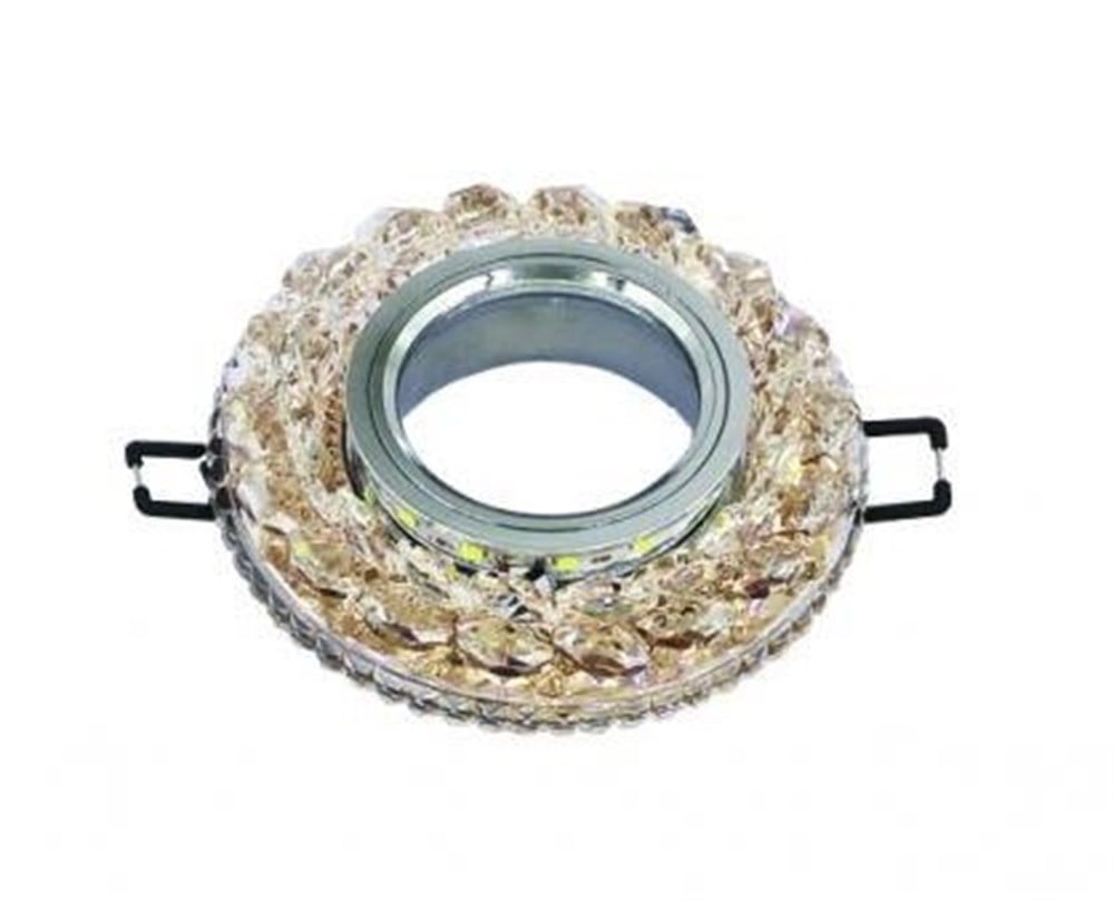 CT 6620 Cata Led Çerçeveli Günışığı Kristal Cam Spot KasasıDekoratif Cam SpotlarCATACT-6620-12705