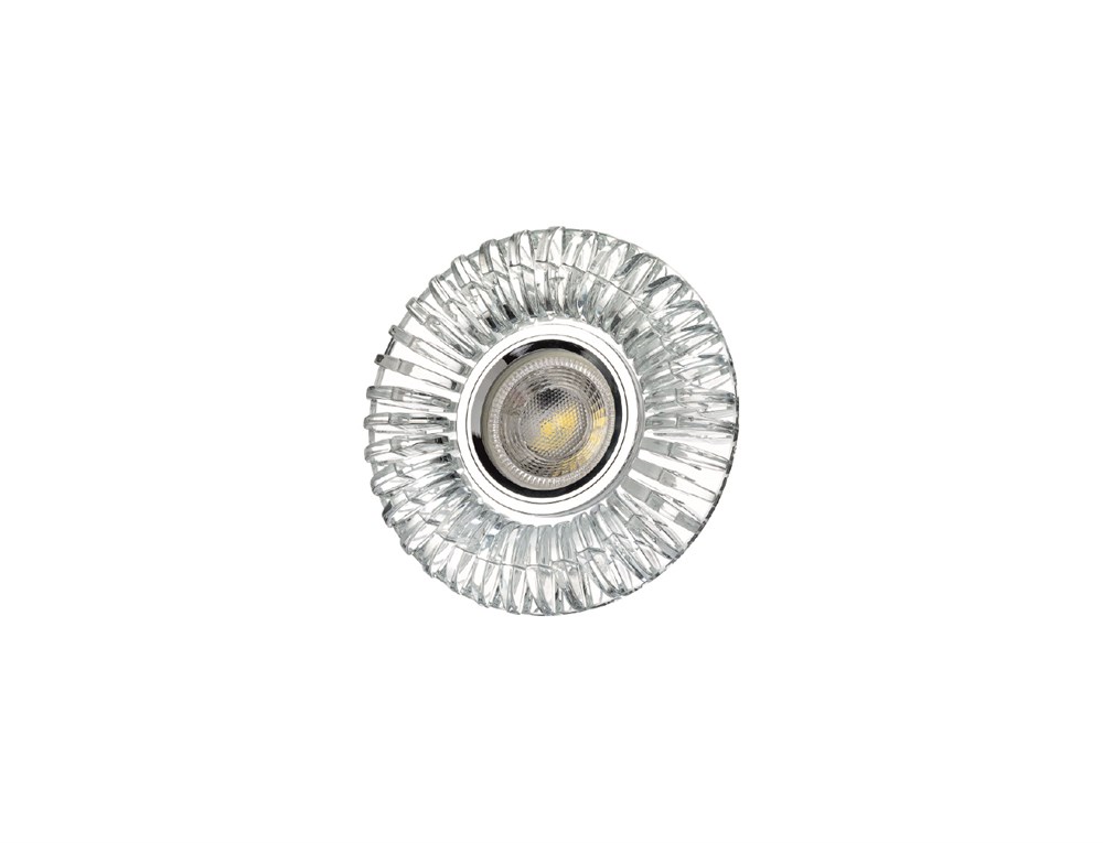 CT 6643 Cata Begonya Led Çerçeveli Kristal Cam Spot KasasıDekoratif Cam SpotlarCATACT-6643-18963
