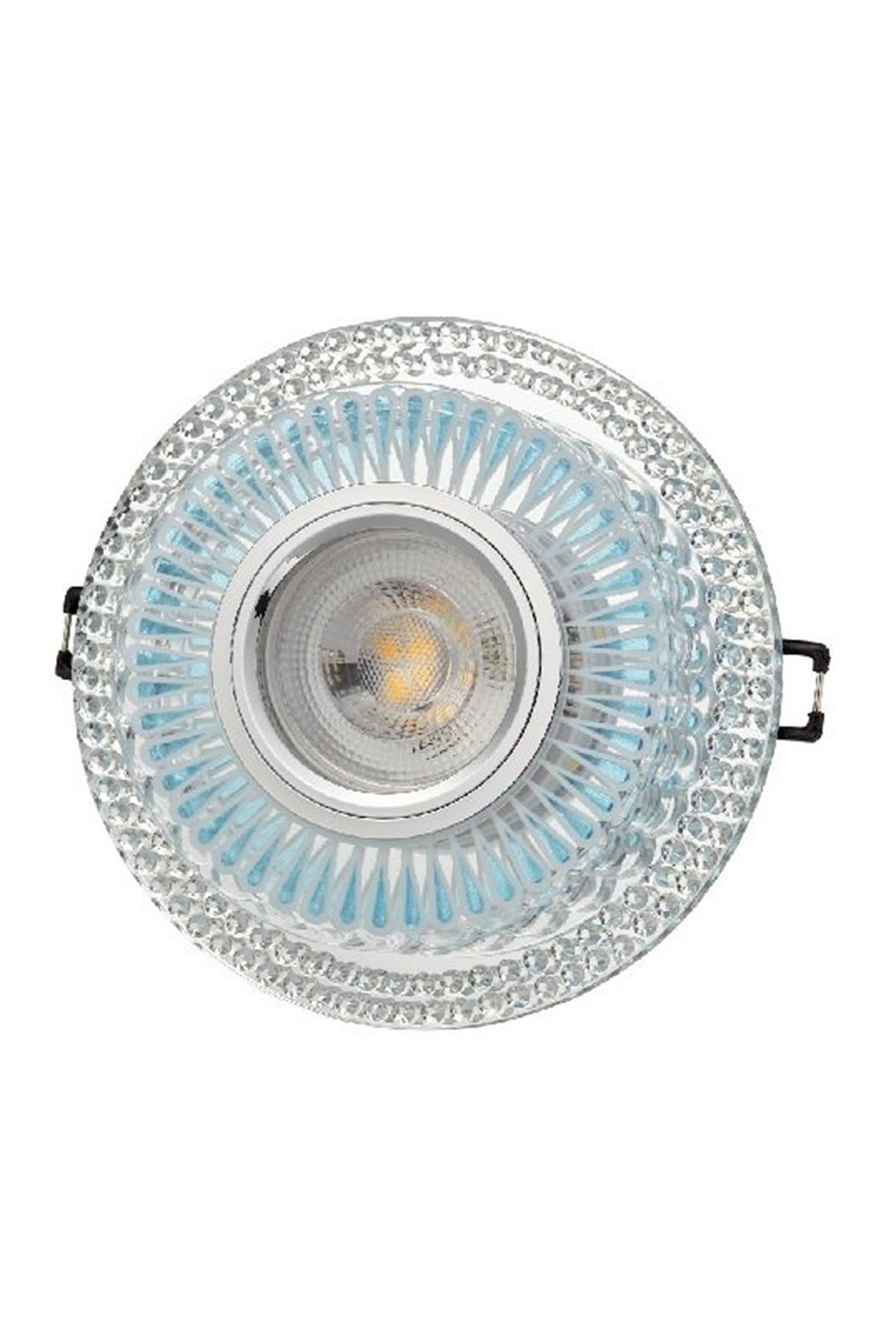 CT 6671 Cata Firuze Dekoratif Cam Spot KasasıDekoratif Cam SpotlarCATACT-6671-20614