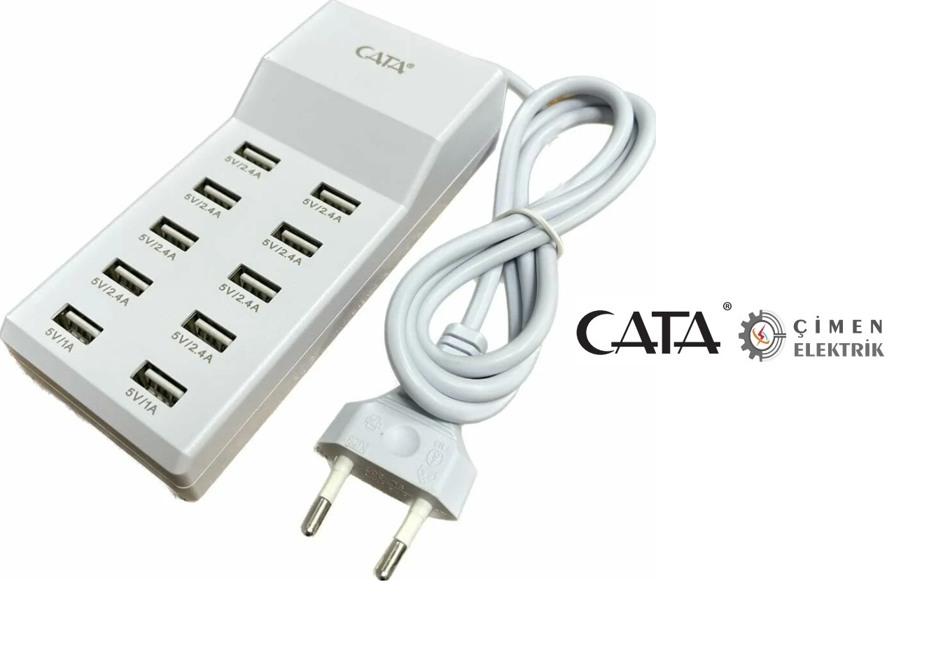 CATA CT 2554 Usb Sarj Cihazı 5W (10xUSB Port)CATA CT 2554 Usb Sarj Cihazı 5W (10xUSB Port)Fiş ve PrizlerCATACT-2554-27434
