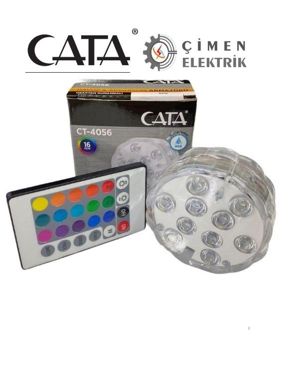 CATA CT 4056 5W Havuz Ve Akvaryum Armatürü Rgb KumandalıEn Uygun Fiyat Garantisiyle CT 4056 CATA 5W Havuz Ve Akvaryum Armatürü Rgb Kumandalı şimdi sadece Çimen Elektrik'te.Havuz AmpullerCATACT-4056-19154