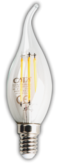 CATA CT 4064 Kıvrık Led Rustik Ampul 7W 3200K Gün Işığı E14 DuyCATA CT 4064G 7W LED Filament Kıvrık Buji 3000K Gün Işığı E14 Duy | Dekoratif Avize Ampulü | cimenelektrik.comLed AmpullerCATACT-4064-27598