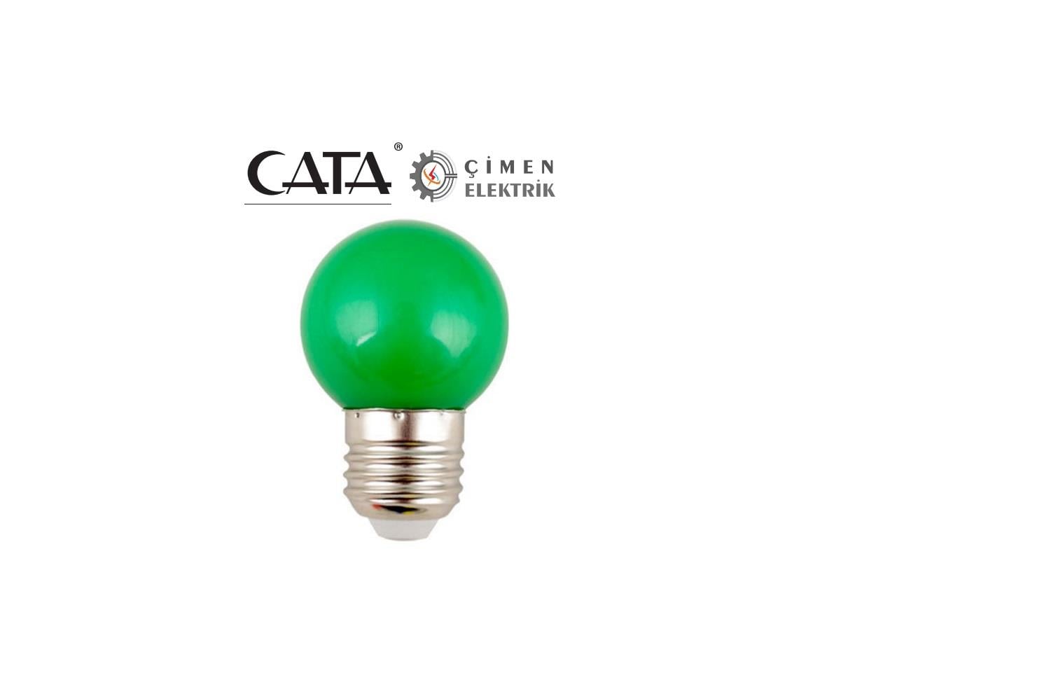 CATA CT 4071 Y 1W Led Gece Ampul YeşilEn Uygun Fiyat Garantisiyle CT 4071 Y Cata 1 W Led Gece Ampul Yeşil E27 Duy şimdi sadece Çimen Elektrik'teLed AmpullerCATACT-4071Y-11986