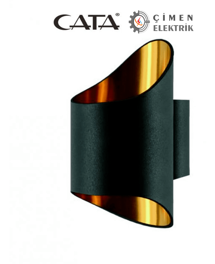 CATA CT 5426 Siyah Bakır Duvar Apliği G-9CATA CT 5426 Siyah Bakır Duvar Apliği G-9Led ApliklerCATACT-5426-17005