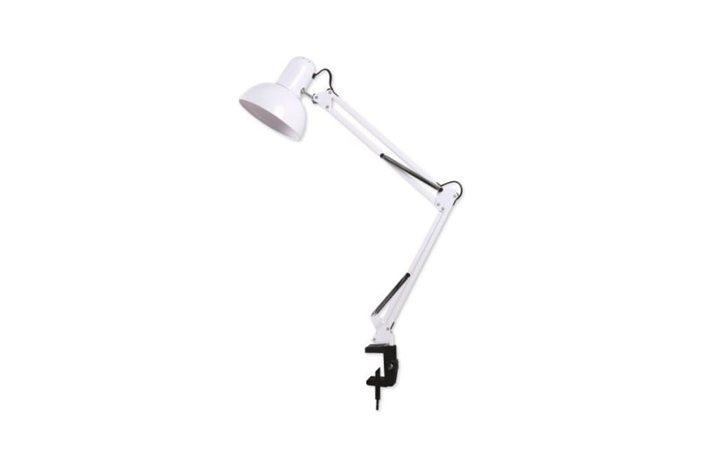 CT 8406 Cata Detroit Masa Lambası Beyaz Renk E-27 DuyLed ApliklerCATACT-8406-19012