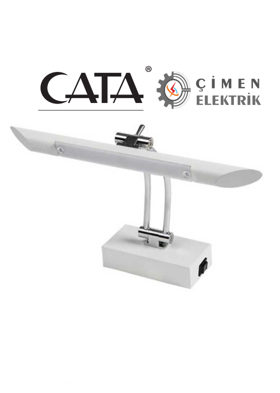 CATA CT 5205 Flamingo Ledli Duvar Apliği 4W 6400K Beyaz IşıkEn Uygun Fiyat Garantisiyle CT 5205 Cata 4 W Flamingo Ledli Duvar Ayna Aplik Beyaz Işık 6400K şimdi sadece Çimen Elektrik'teLed ApliklerCATACT-5205B-12430