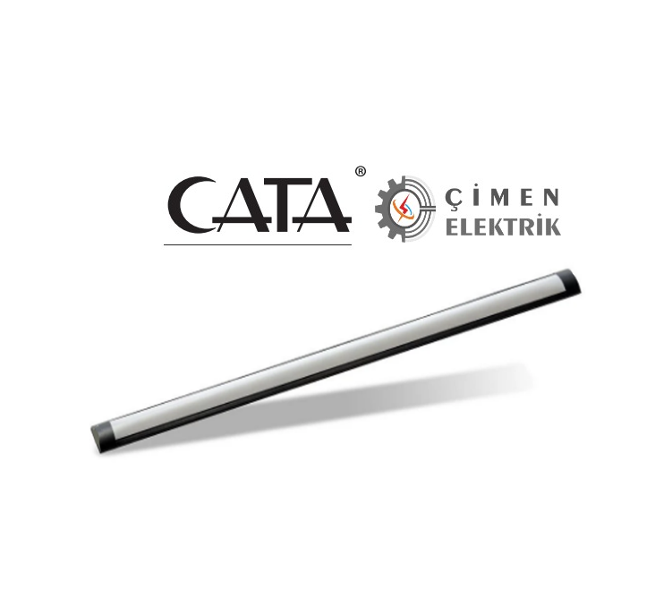 10 ADET CATA CT 2478 36W Led Bant Armatür Siyah Kasa 6400K Beyaz IşıkLed Bant ArmatürlerCATACT-2478SK-B-10-27257