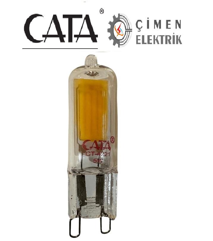 CT 4221 Cata 2,5 W Led Kapsül Ampul 220V Beyaz Işık 6400k G-9 DuyLed Kapsül AmpullerCATACT-4221B-2,5-21082