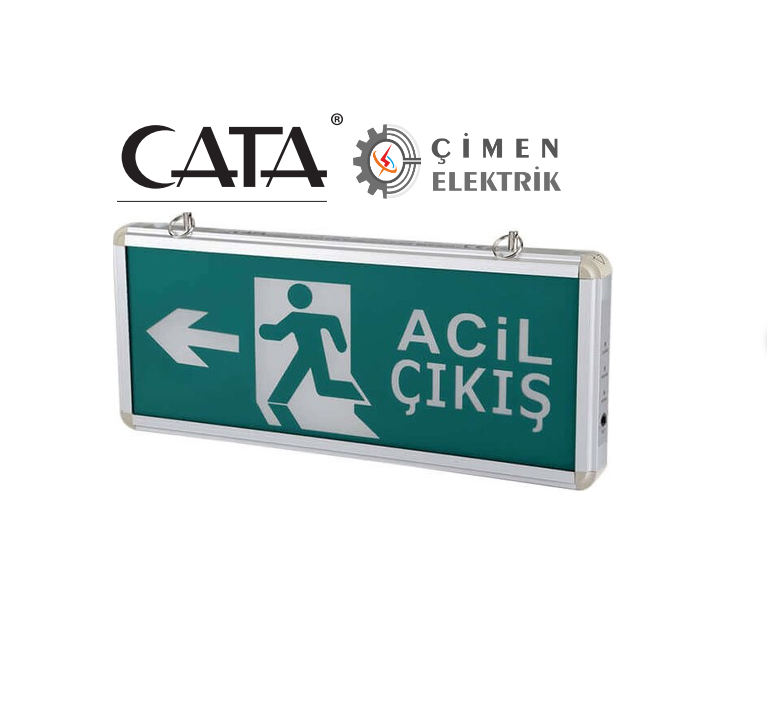 CATA CT 9179 3W Çift Yönlü Ledli Acil Çıkış ArmatürüEn Uygun Fiyat Garantisiyle CT 9179 Cata 3 W 3 Saat Şarjlı Ledli Exıt Armatür Çift Yönlü şimdi sadece Çimen Elektrik'te.Ledli Exıt ArmatürlerCATACT-9179-12977