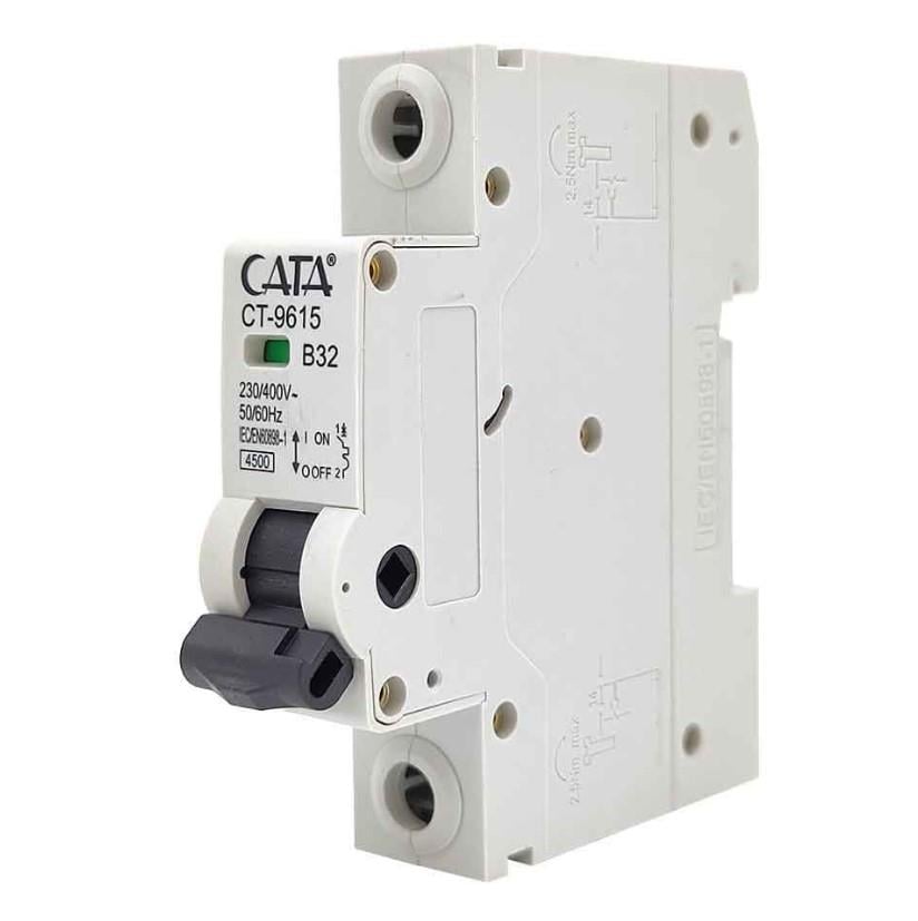 CATA CT 9615 1X32A 4.5kA B Tipi Otomatik SigortaCATA CT 9615 1X32A 4.5kA B Tipi Otomatik SigortaOtomatik SigortalarCATACT-9615-26831