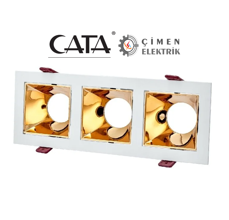 CATA CT 5088 3 Lü Beyaz Rose Spot KasasıCATA CT 5088 3'lü Beyaz Rose Spot KasasıRay Spotlar ve RaylarCATACT-5088-26389