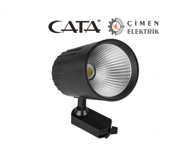 CATA CT 5318 Led Ray Spot 45W 3000K Gün IşığıCata CT 5318 Ares 45 Watt Led Ray Spot Armatür Günışığı Fiyatları - Çimen ElektrikRay Spotlar ve RaylarCATACT-5318G-20615