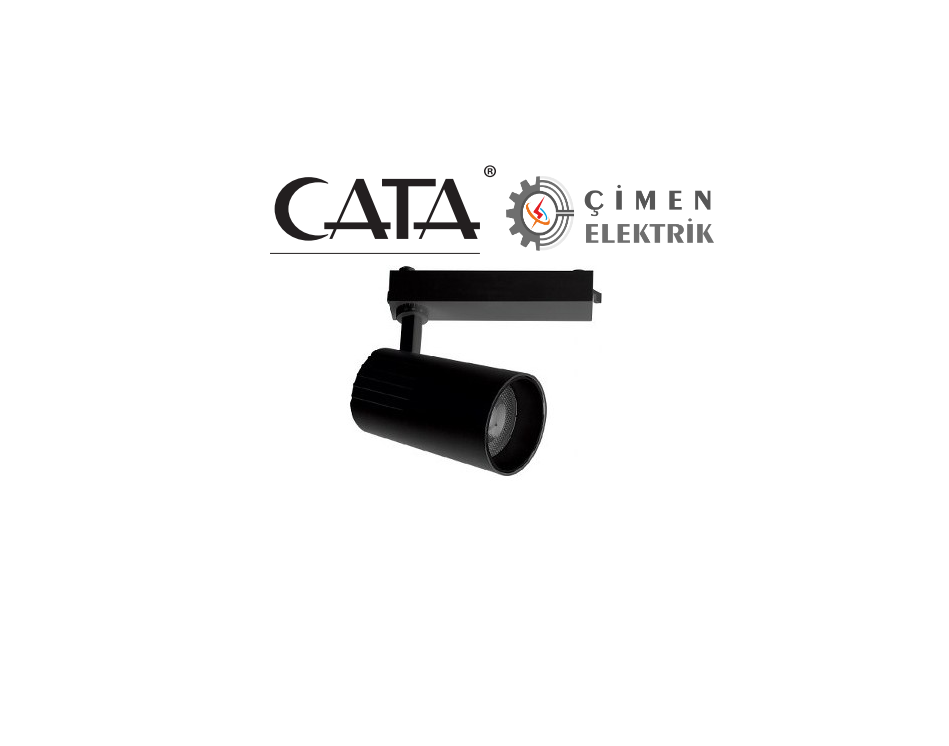 CATA CT 5368 40W Led Ray Spot 6000K Beyaz Işık Siyah KasaCATA CT 5368 40W Led Ray Spot 6000K Beyaz Işık Siyah KasaRay Spotlar ve RaylarCATACT-5368B-SK-19983