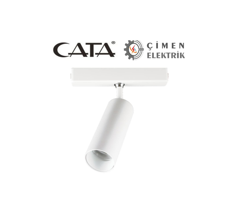 CATA CT 5851 15W Frank Magnetıc Spot 3200K GünışığıCATA CT 5851 15W Frank Magnetıc Spot 3200K GünışığıRay Spotlar ve RaylarCATACT-5851G-27485
