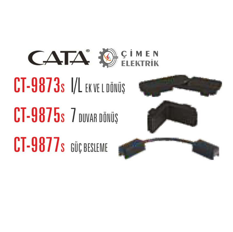 CATA CT 9873 Magnetıc Ray Ek Parçası SiyahCATA CT 9873 Magnetıc Ray Ek Parçası SiyahRay Spotlar ve RaylarCATACT-9873S-27492