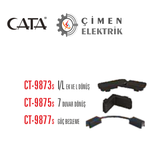 CATA CT 9877 Magnetıc Ray Ek Parçası SiyahCATA CT 9877 Magnetic Ray Ek Parçası Siyah - cimenelektrik.comRay Spotlar ve RaylarCATACT-9877S-27742