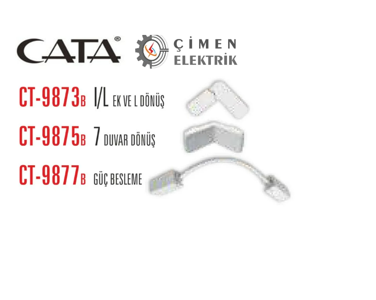 CATA CT 9877 Magnetıc Ray Ek Parçası BeyazCATA CT 9877 Magnetıc Ray Ek Parçası BeyazRay Spotlar ve RaylarCATACT-9877B-27495