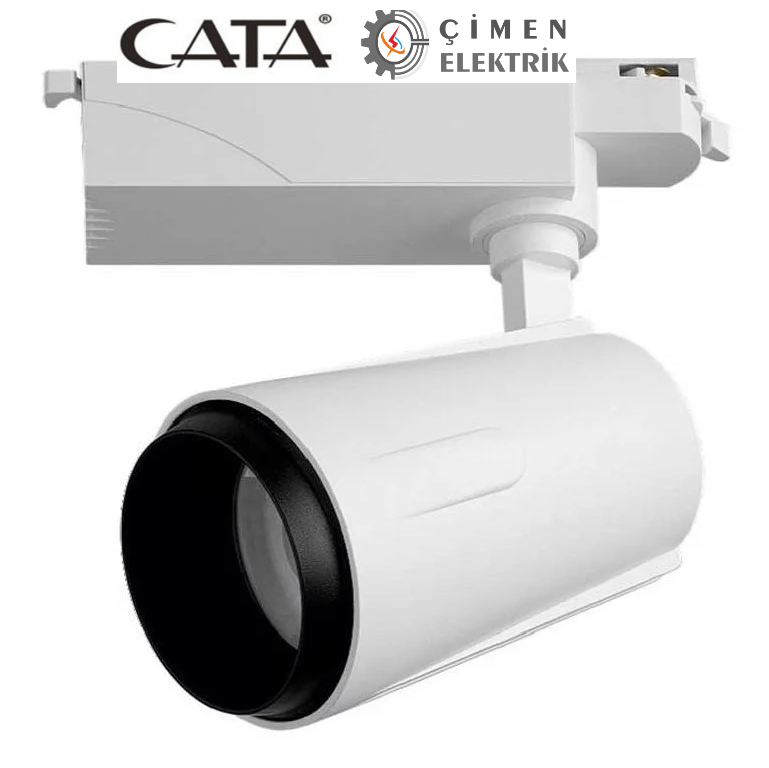 CATA CT 5369 Led Ray Spot 50W 6000K Beyaz IşıkEn Uygun Fiyat Garantisiyle CT 5369 Cata 50W Modena Led Ray Spot Beyaz Kasa Beyaz Işık 6000K şimdi sadece Çimen Elektrik'te.Ray Spotlar ve RaylarCATACT-5369B-BK-19979