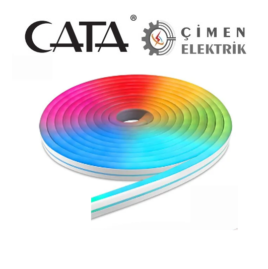 5 METRE CATA CT 4565 12V Neon Led Hortum (RGB)Şerit ve Hortum LedlerCATACT-4565-5--27497