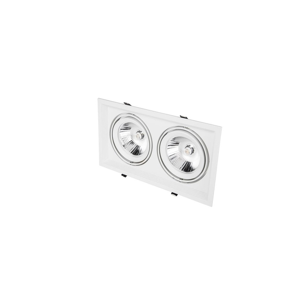 CT 5501 Cata 2X25 Whalospot Led Spot Beyaz KasaSıva Altı Led SpotlarCATACT-5501-12629