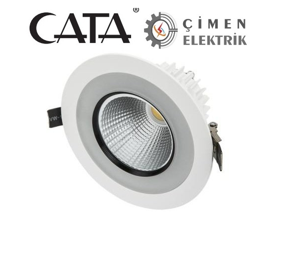 CATA CT 5352 33W Class Led Spot Armatür 3200K Günışığı-MaviEn Uygun Fiyat Garantisiyle CT 5352 Cata 33 w Class Led Spot Armatür Günışığı-Mavi 3200k şimdi sadece Çimen Elektrik'teSıva Altı Led SpotlarCATACT-5352G-12584