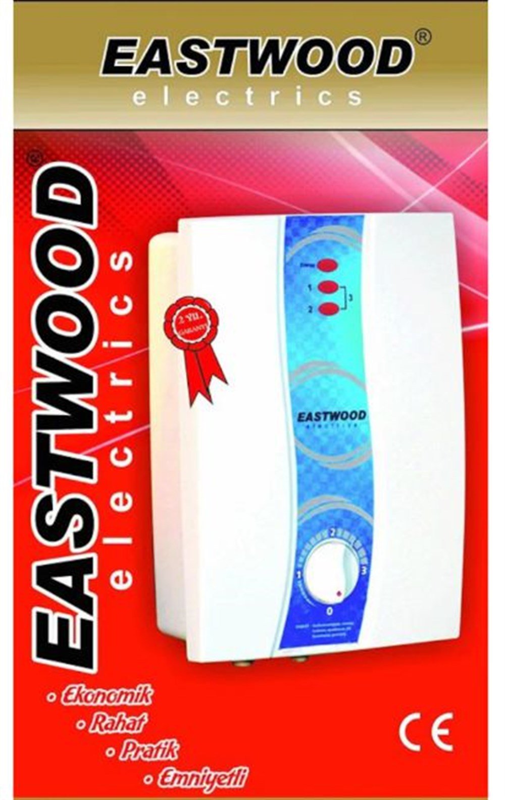 Eastwood Banyo Tipi Elektrikli Ani Su Isıtıcısı ŞofbenElektrikli Şofben ve UfoDiğerŞOFBEN ESWOT-15278