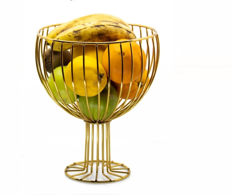 Dekoratif Meyvelik Kadeh GoldDekoratif Meyvelik Kadeh GoldEv Yaşam & DekorasyonDiğerST00390 GOLD-27293