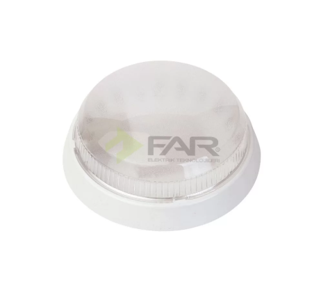 FAR F163 Dekoratif Tavan Armatürü Tek Duylu Büyük KumluLed Bant ArmatürlerDiğerF163-30041