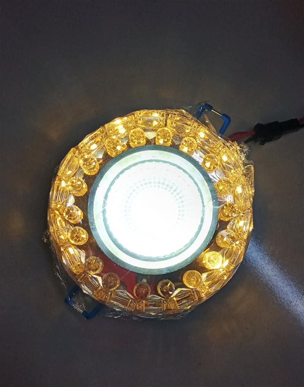 758 Cam Spot Beyaz Işık 3 W SpotSıva Altı Led SpotlarDiğer758/3-10020