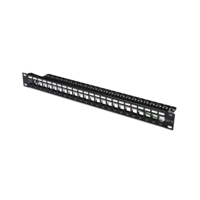 DİGİTUS DN 91411 24 Port Boş Patch PanelKarışık MalzemelerDİGİTUSDN-91411-30412