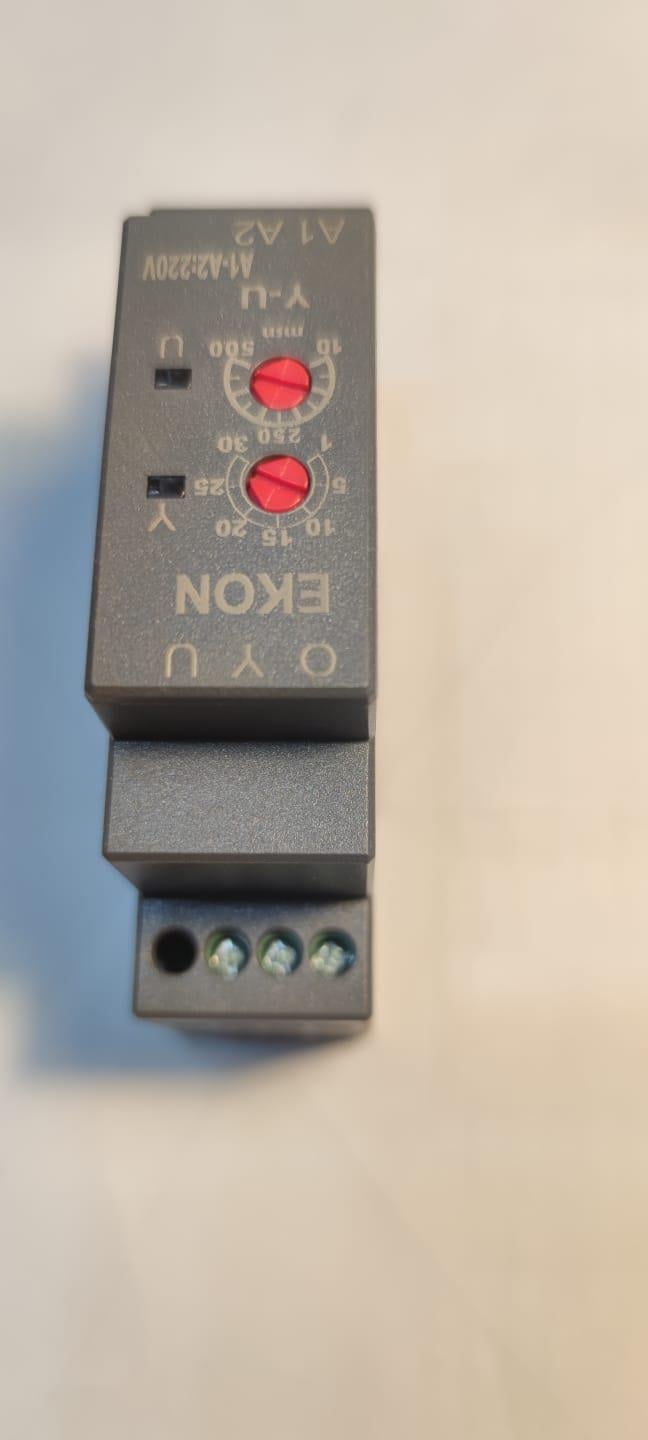 Ekon Yıldız Üçgen Zaman Rölesi  Ray TipiEkon Yıldız Üçgen Zaman Rölesi  Ray TipiZaman Saatleri ve SensörlerEKON98530-20734