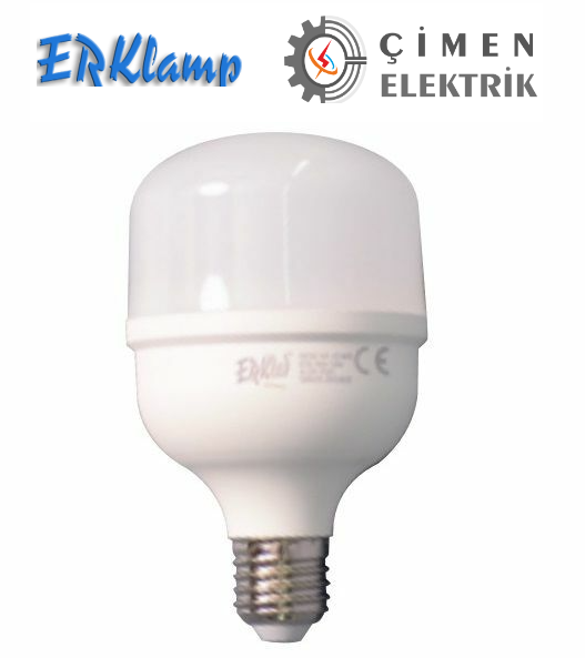 ERK2063B Led Ampül 30W 6400K Beyaz Işık E27 DuyLed AmpullerERKLEDERK2063B-28036