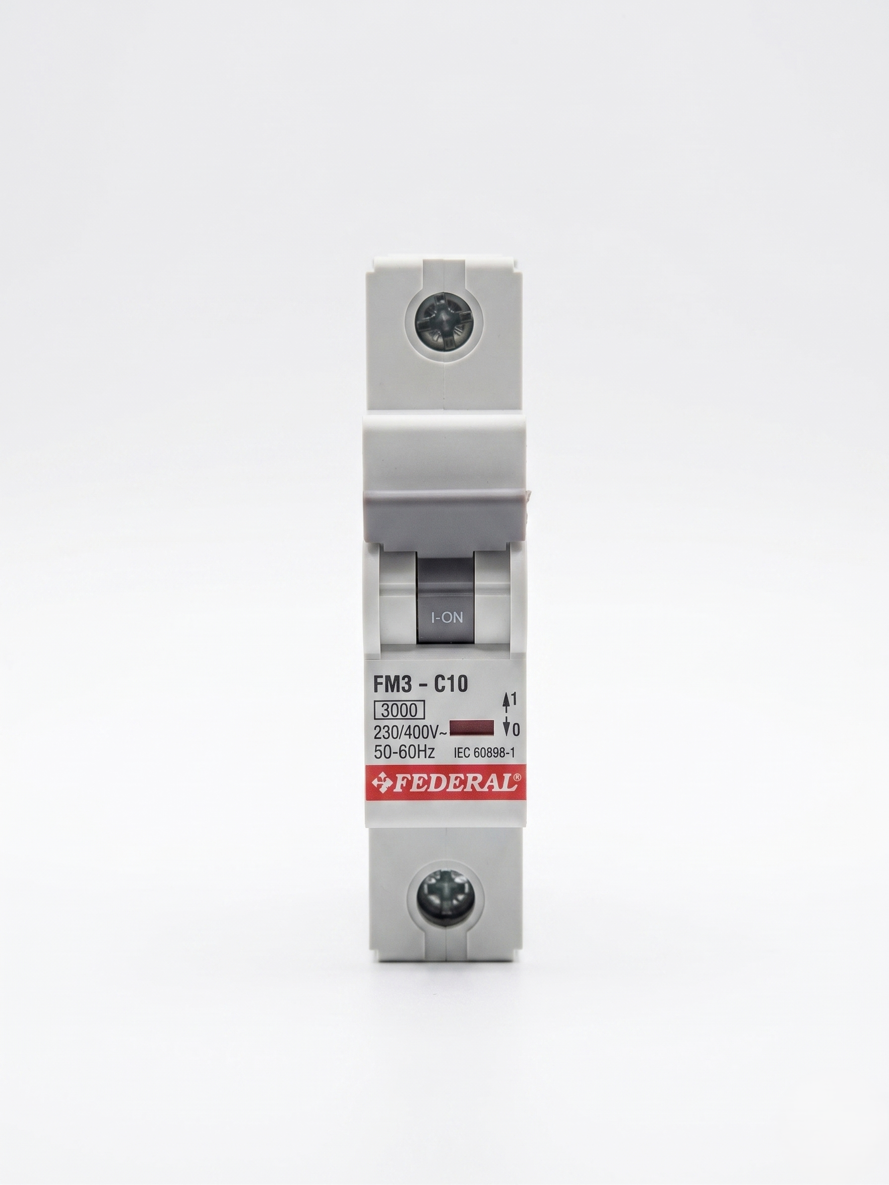 FEDERAL 1X10 A C Tipi 3kA Otomatik Sigorta FM3-C 9EC-C0331-0D10Otomatik SigortalarFEDERAL9EC-C0331-0D10-31518