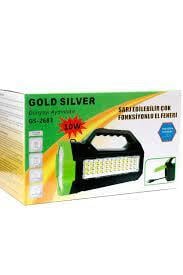 Gold Sılver GS 2683 Ledli Şarjlı 10w Çok Fonksiyonlu El FeneriEl FenerleriGOLD SILVERGS-2683-26719