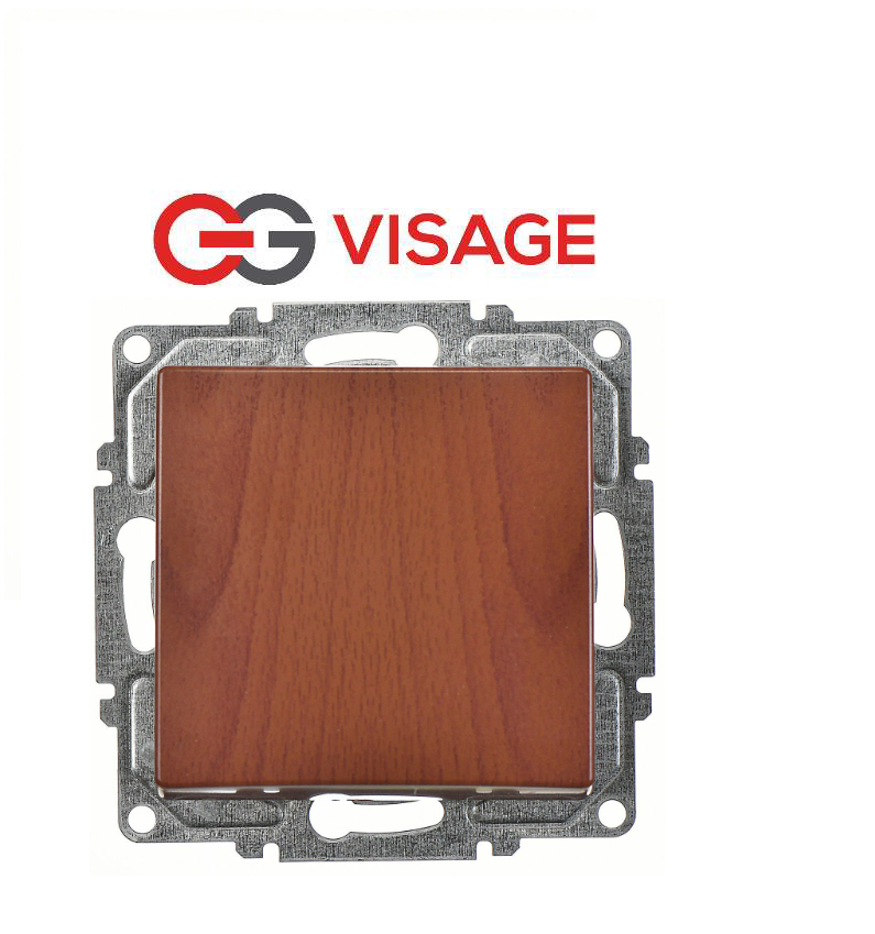 Günsan Visage Amazon Ceviz Tekli Anahtar  ÇerçevesizGünsan Visage Amazon Ceviz Tekli Anahtar  ÇerçevesizAnahtar PrizlerGÜNSAN01282000150101-8950